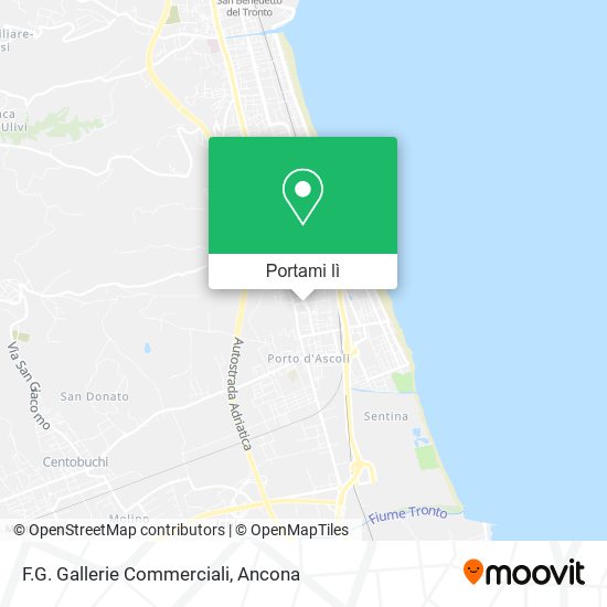 Mappa F.G. Gallerie Commerciali