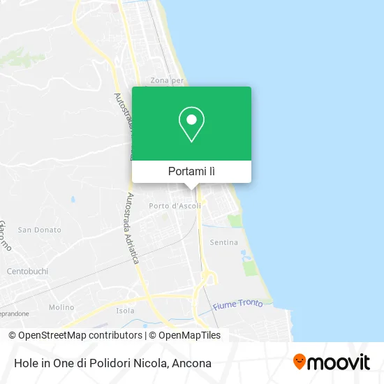 Mappa Hole in One di Polidori Nicola