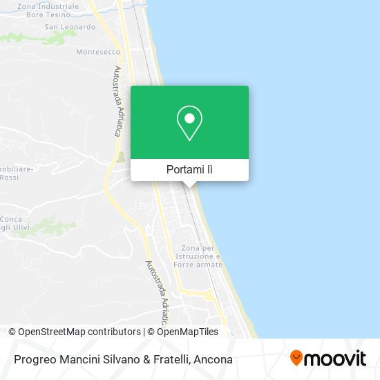 Mappa Progreo Mancini Silvano & Fratelli