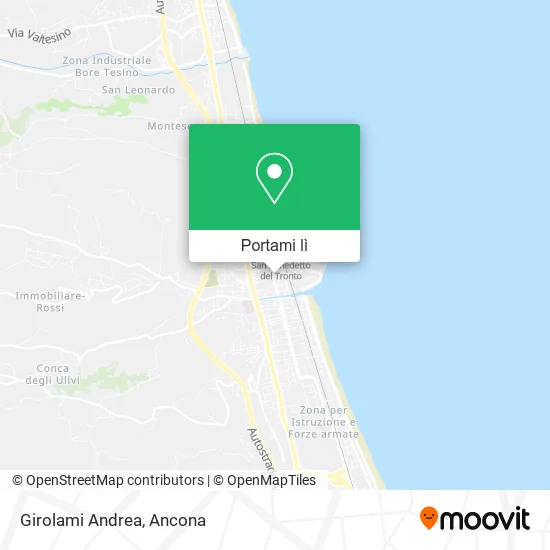 Mappa Girolami Andrea