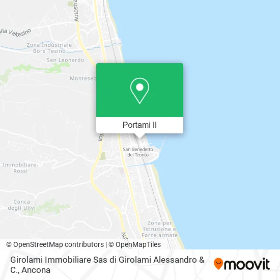 Mappa Girolami Immobiliare Sas di Girolami Alessandro & C.