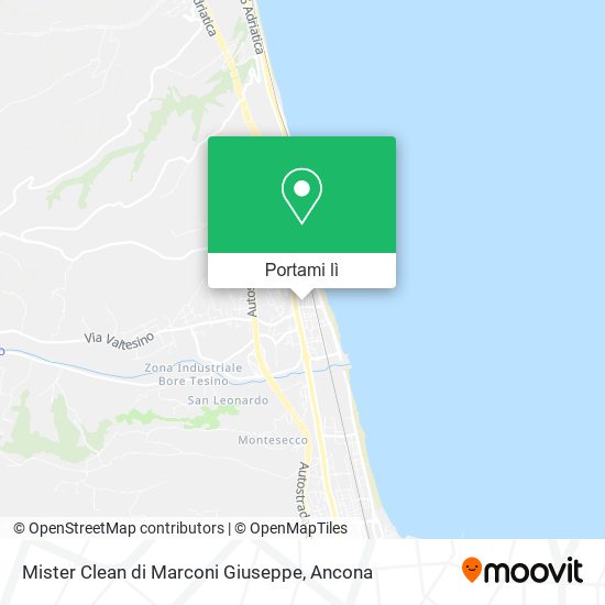 Mappa Mister Clean di Marconi Giuseppe