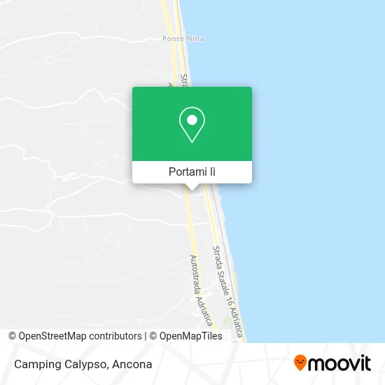 Mappa Camping Calypso