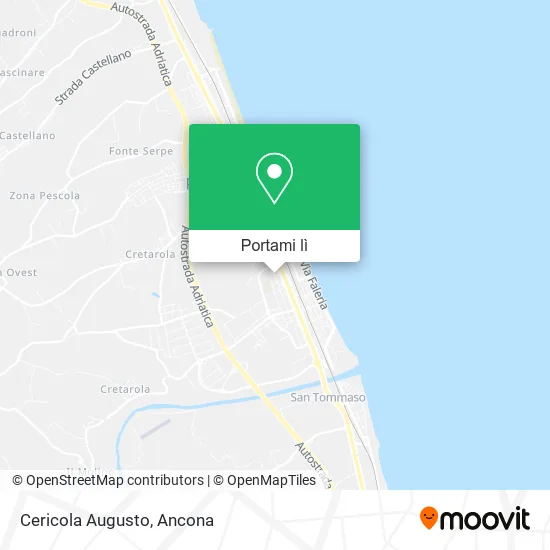 Mappa Cericola Augusto