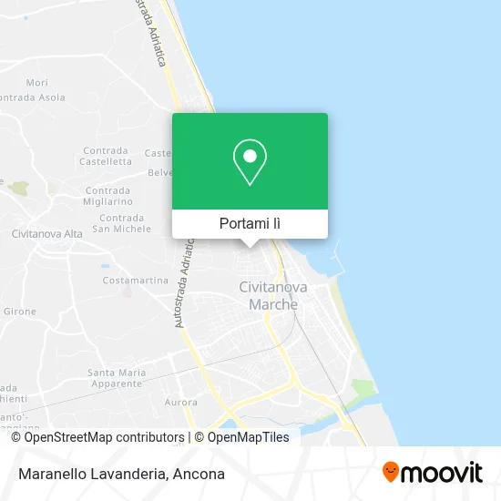 Mappa Maranello Lavanderia