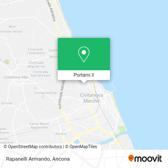 Mappa Rapanelli Armando