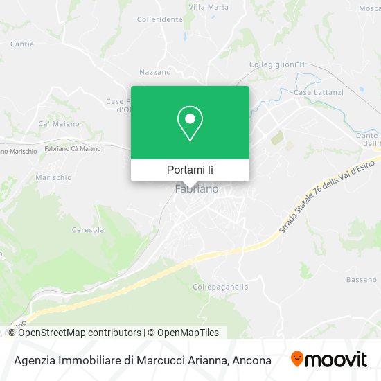 Mappa Agenzia Immobiliare di Marcucci Arianna