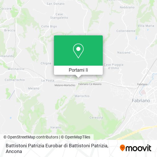 Mappa Battistoni Patrizia Eurobar di Battistoni Patrizia