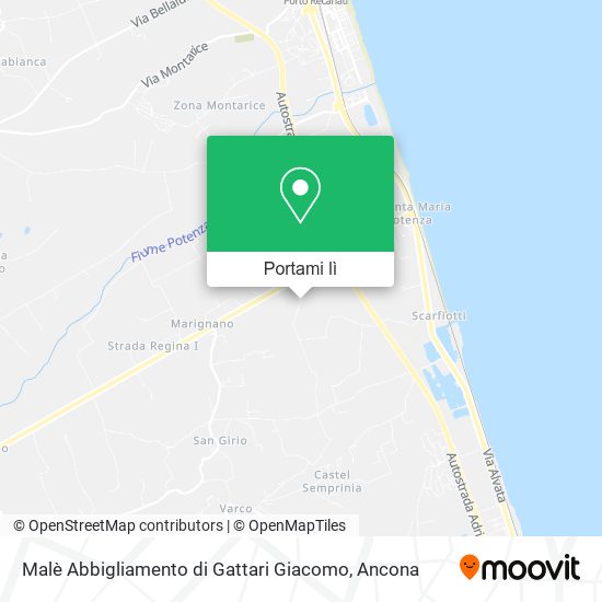 Mappa Malè Abbigliamento di Gattari Giacomo