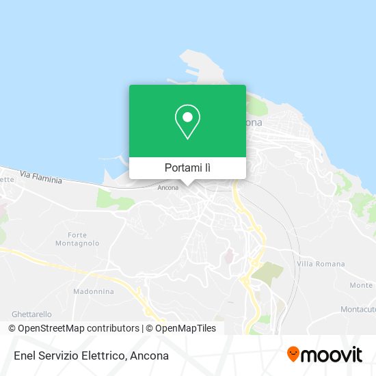 Mappa Enel Servizio Elettrico