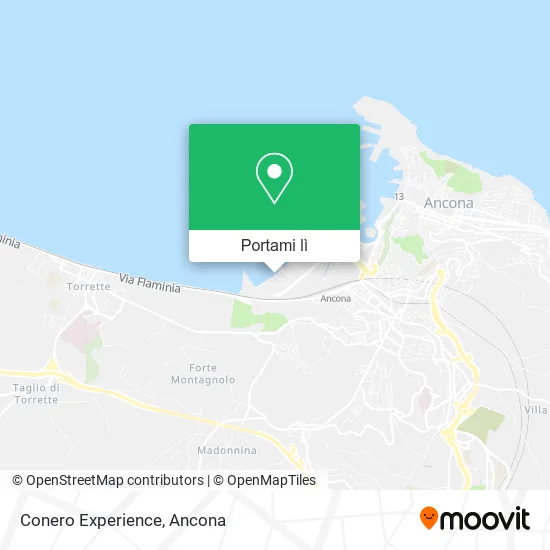 Mappa Conero Experience