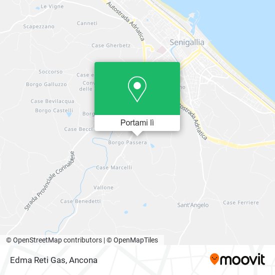 Mappa Edma Reti Gas