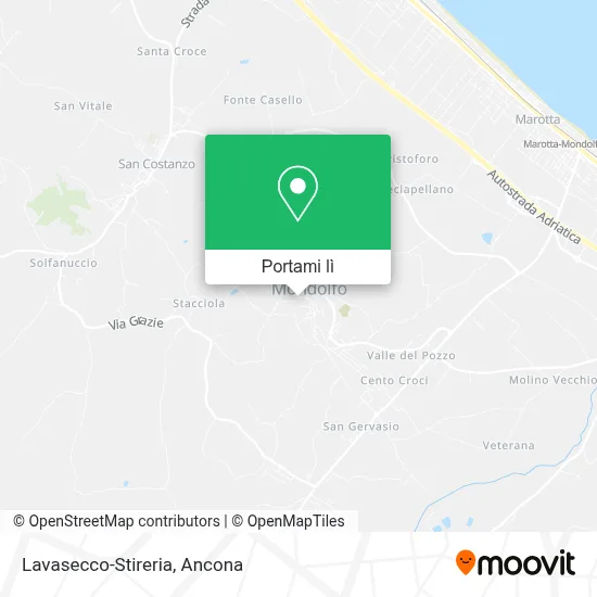 Mappa Lavasecco-Stireria