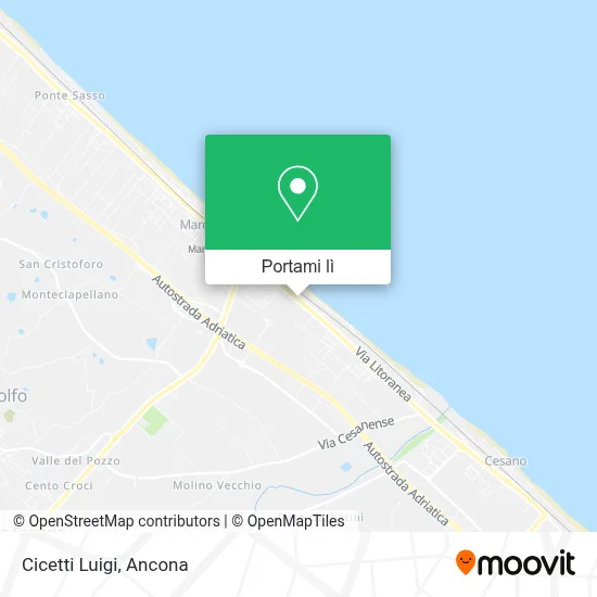 Mappa Cicetti Luigi