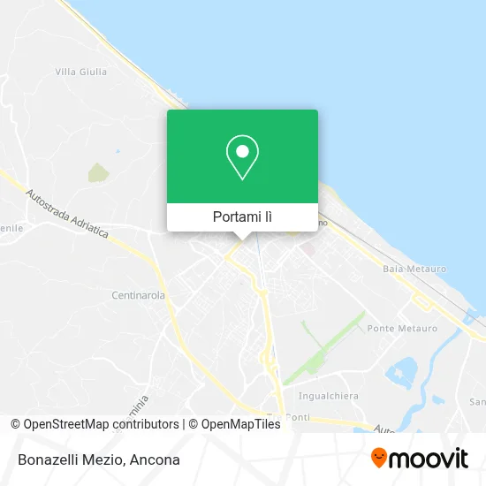 Mappa Bonazelli Mezio