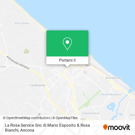 Mappa La Rosa Service Snc di Mario Esposito & Rosa Bianchi