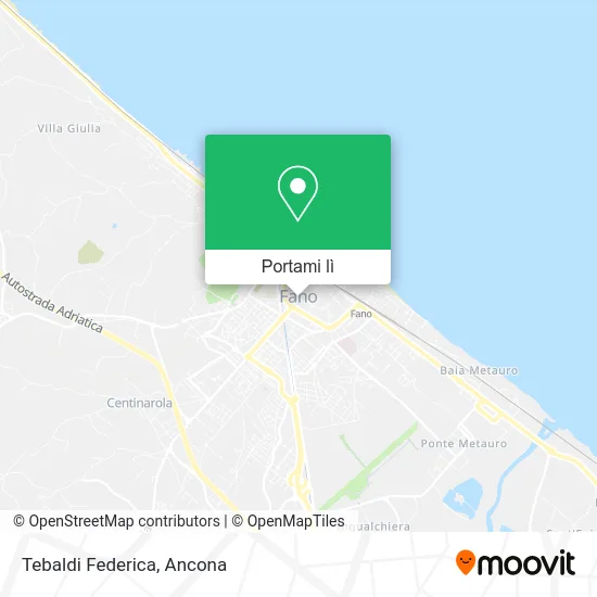 Mappa Tebaldi Federica