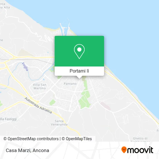 Mappa Casa Marzi