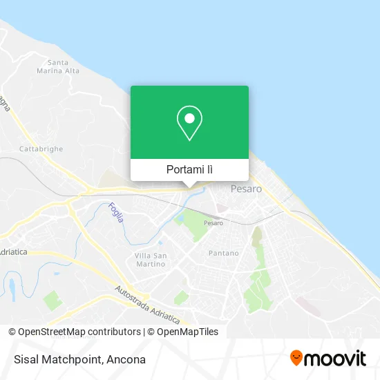 Mappa Sisal Matchpoint