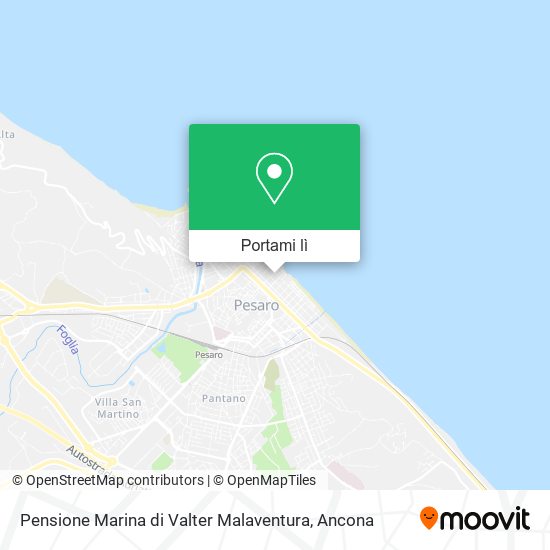 Mappa Pensione Marina di Valter Malaventura