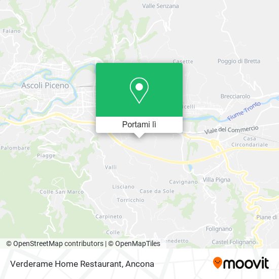 Mappa Verderame Home Restaurant