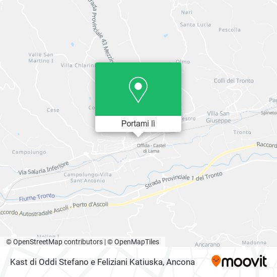 Mappa Kast di Oddi Stefano e Feliziani Katiuska
