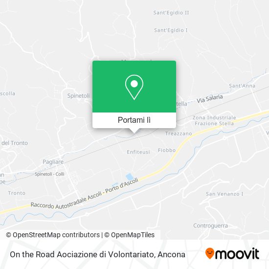 Mappa On the Road Aociazione di Volontariato