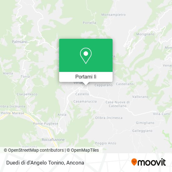 Mappa Duedi di d'Angelo Tonino