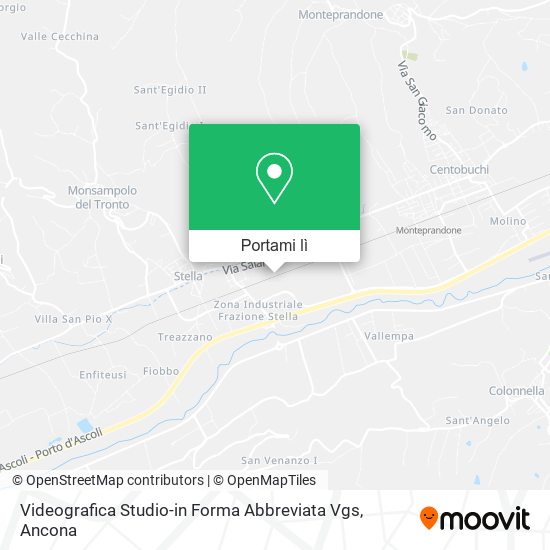 Mappa Videografica Studio-in Forma Abbreviata Vgs