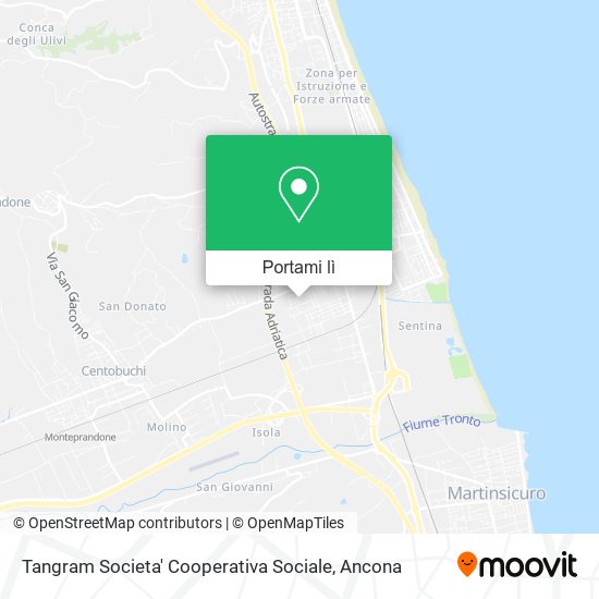 Mappa Tangram Societa' Cooperativa Sociale