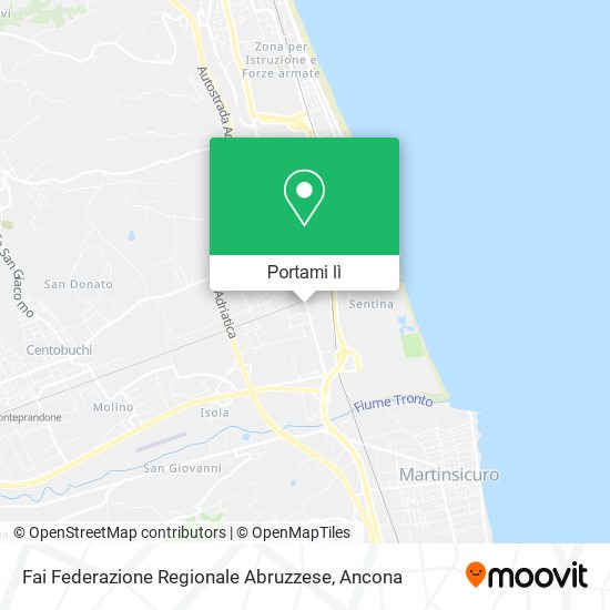 Mappa Fai Federazione Regionale Abruzzese