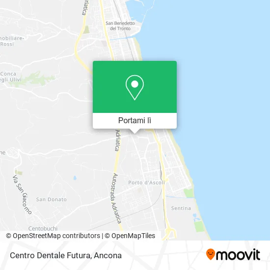 Mappa Centro Dentale Futura