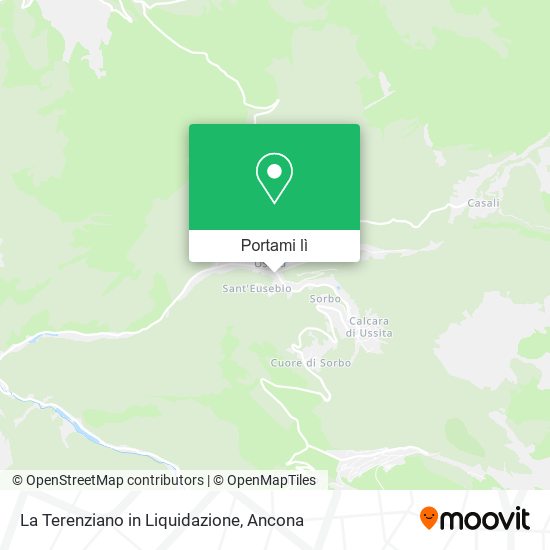 Mappa La Terenziano in Liquidazione