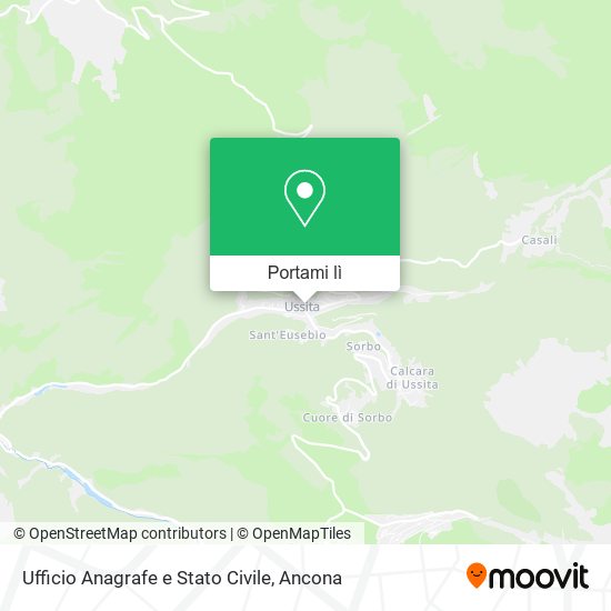 Mappa Ufficio Anagrafe e Stato Civile