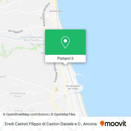 Mappa Eredi Castori Filippo di Castori Daniele e C-