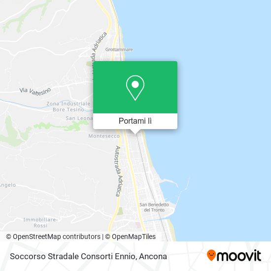 Mappa Soccorso Stradale Consorti Ennio