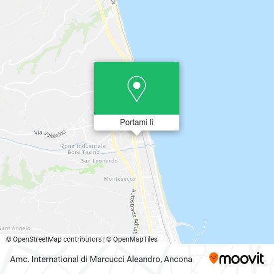 Mappa Amc. International di Marcucci Aleandro