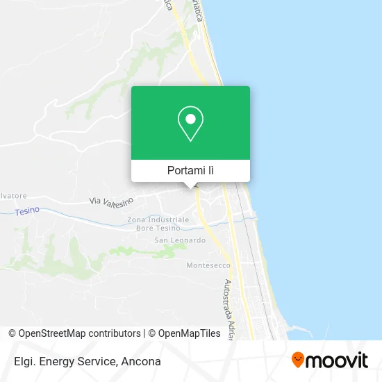 Mappa Elgi. Energy Service