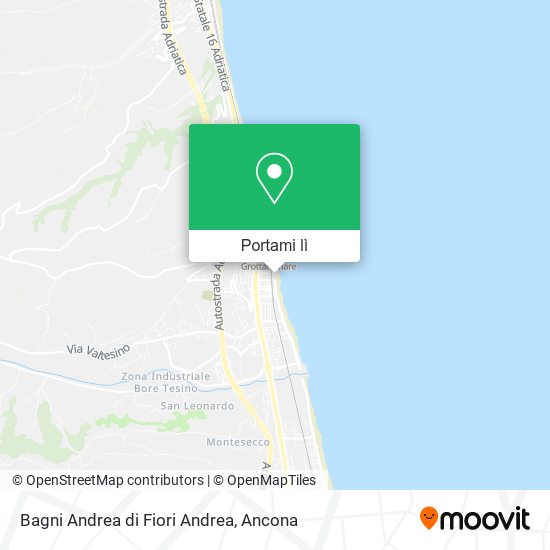 Mappa Bagni Andrea di Fiori Andrea