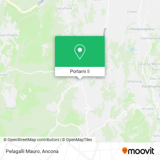 Mappa Pelagalli Mauro