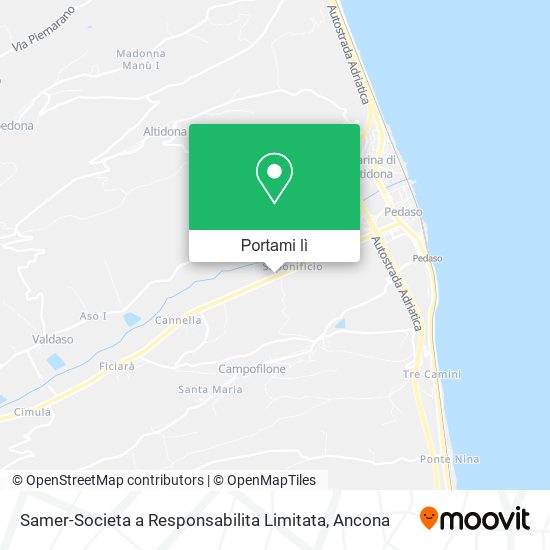 Mappa Samer-Societa a Responsabilita Limitata