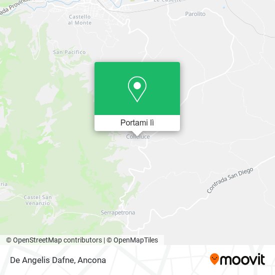 Mappa De Angelis Dafne