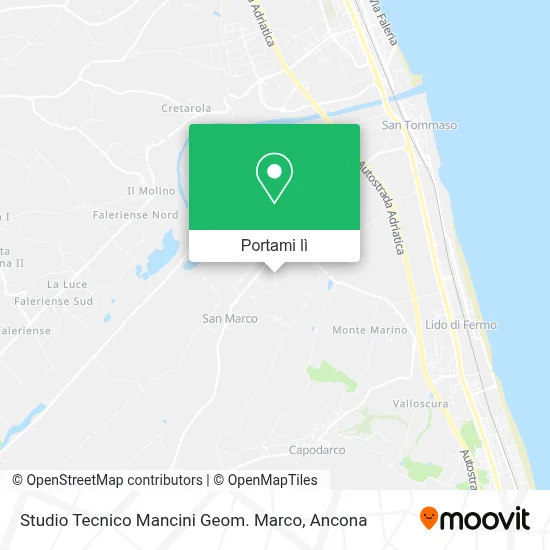 Mappa Studio Tecnico Mancini Geom. Marco