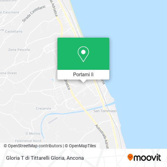 Mappa Gloria T di Tittarelli Gloria