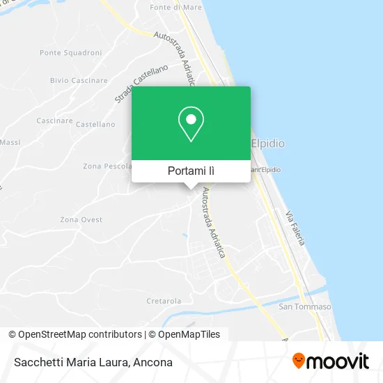 Mappa Sacchetti Maria Laura