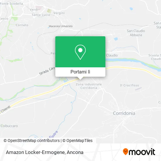 Mappa Amazon Locker-Ermogene