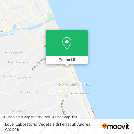 Mappa Love. Laboratorio Vegetale di Ferracuti Andrea