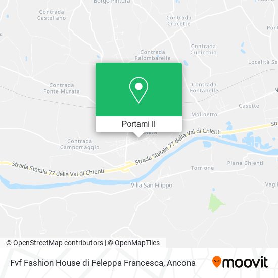 Mappa Fvf Fashion House di Feleppa Francesca