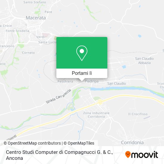 Mappa Centro Studi Computer di Compagnucci G. & C.
