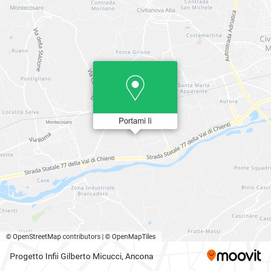 Mappa Progetto Infii Gilberto Micucci